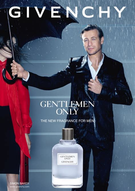 simon baker gentlemen only givenchy|givenchy perfume for men.